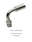 BQ MALE SWIVEL NUT 1/2-20 90