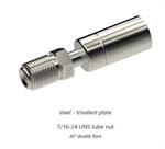 BQ MALE SWIVEL NUT 7/16-24