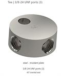 BQ TEE 3 WAY TUBE TEE 3/16
