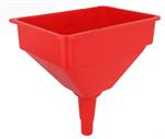 FUNNEL RED 10^ X 71^^ SQUARE