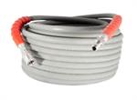 PW HOSE 6K 100FT GREY W/SS QD
